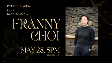 Franny Choi event infographic